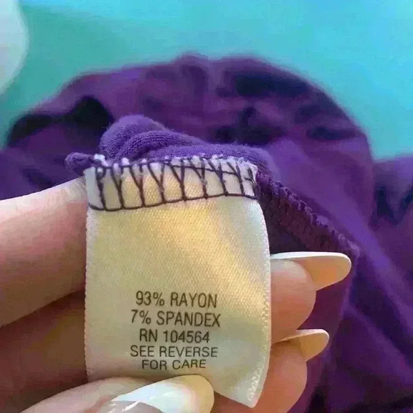 Gaiam purple Top size M - Picture 4 of 4